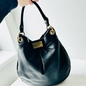 Marc by Marc Jacobs Hobo Leather Shoulder bag - Black